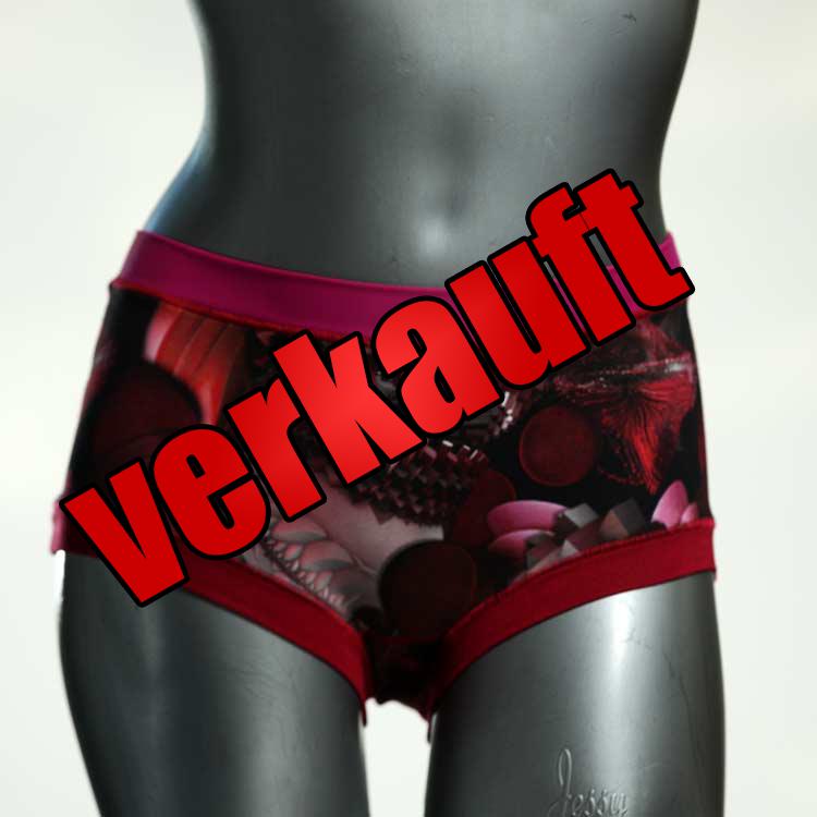 bunte attraktive günstige ökologische Hotpant aus Baumwolle, Unterwäsche für Damen