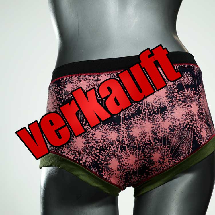 ökologische preiswerte bunte günstige Hotpant aus Baumwolle, Unterwäsche für Damen