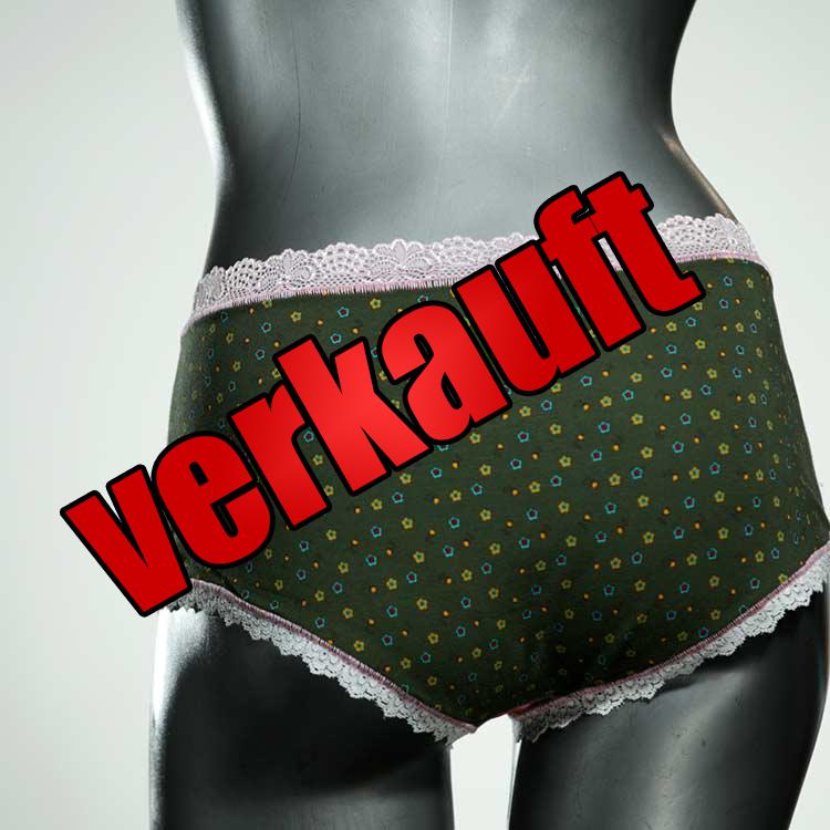 bunte gemusterte schöne nachhaltige Hotpant aus Baumwolle, Unterwäsche für Damen
