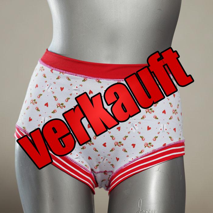  nachhaltige reizende bequeme Hotpant - Hipster - Unterhose für Damen aus Baumwolle für Damen