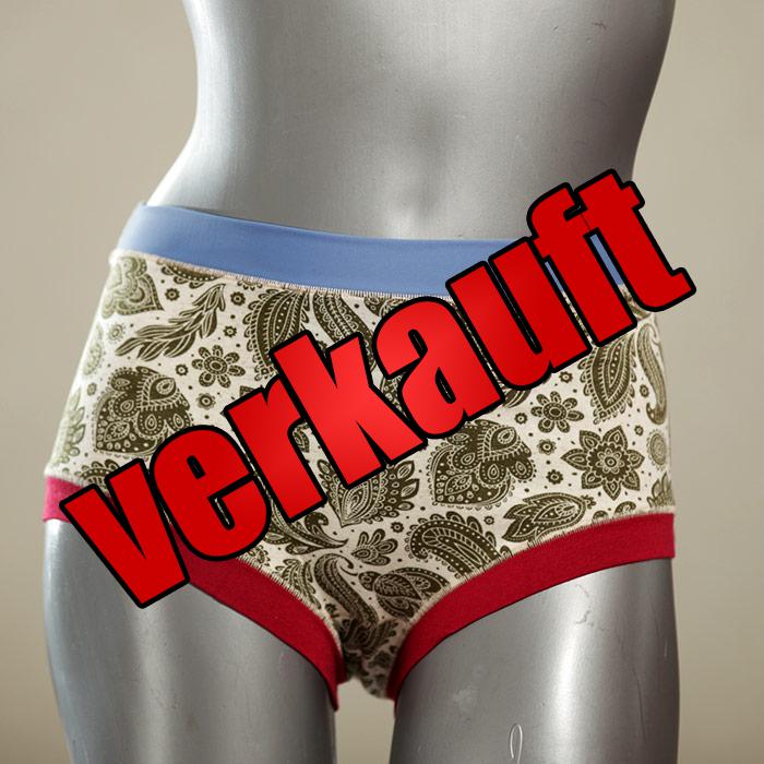  handgemachte sexy nachhaltige Hotpant - Hipster - Unterhose für Damen aus Baumwolle für Damen
