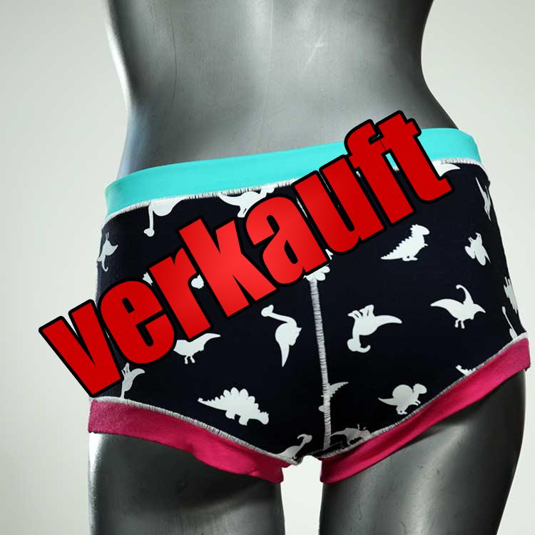 farbige attraktive preiswerte gemusterte Hotpant aus Baumwolle, Unterwäsche für Damen