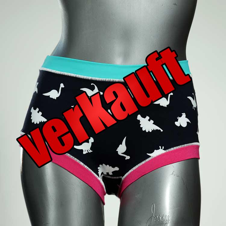 farbige attraktive preiswerte gemusterte Hotpant aus Baumwolle, Unterwäsche für Damen