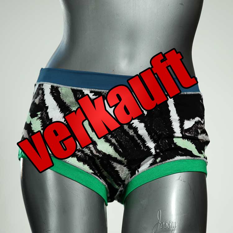 handgemachte bunte schöne ökologische Hotpant aus Baumwolle, Unterwäsche für Damen