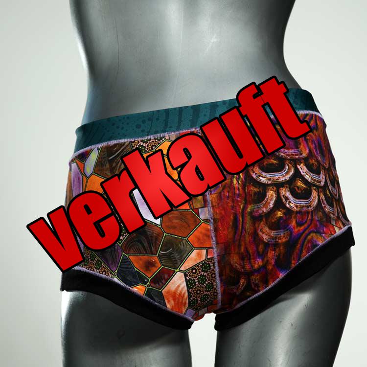 bequeme ökologische handgemachte süße Hotpant aus Baumwolle, Unterwäsche für Damen