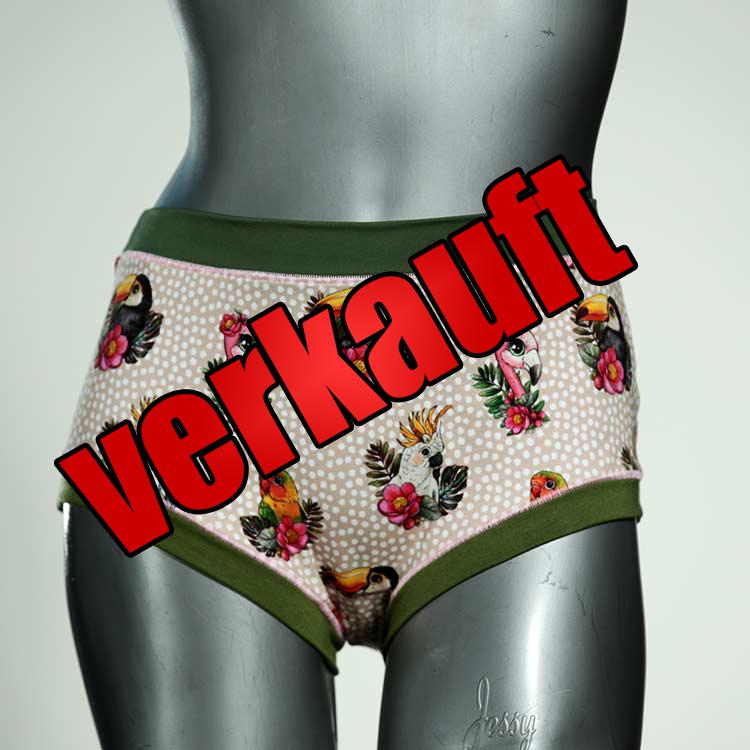 handgemachte nachhaltige bequeme preiswerte Hotpant aus Baumwolle, Unterwäsche für Damen