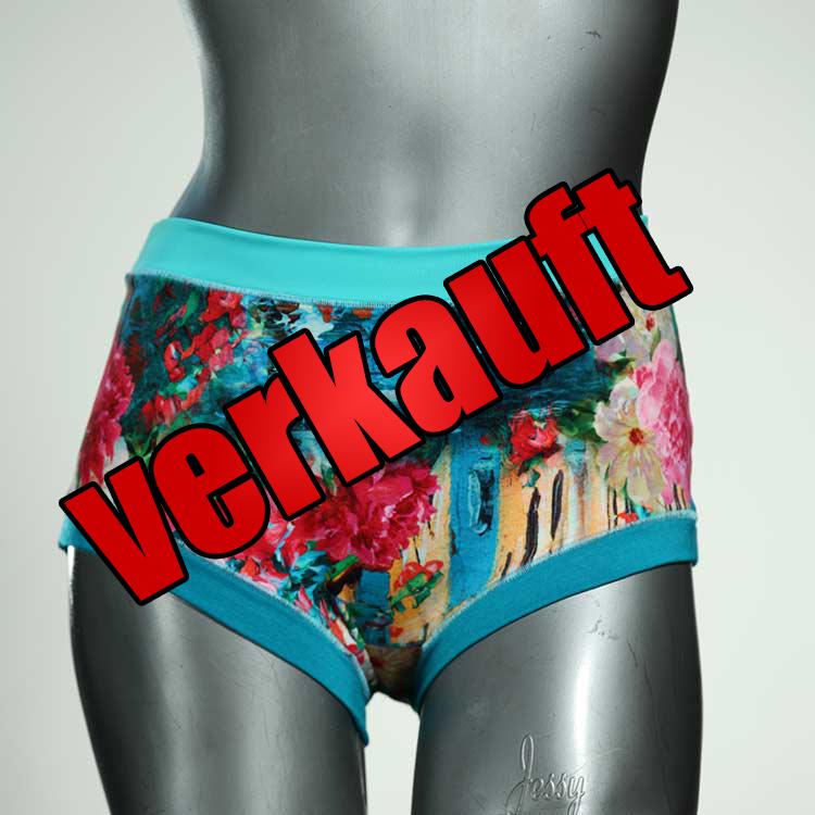 bequeme günstige gemusterte nachhaltige Hotpant aus Baumwolle, Unterwäsche für Damen