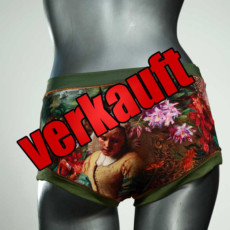 handgemachte gemusterte sexy attraktive Hotpant aus Baumwolle, Unterwäsche für Damen