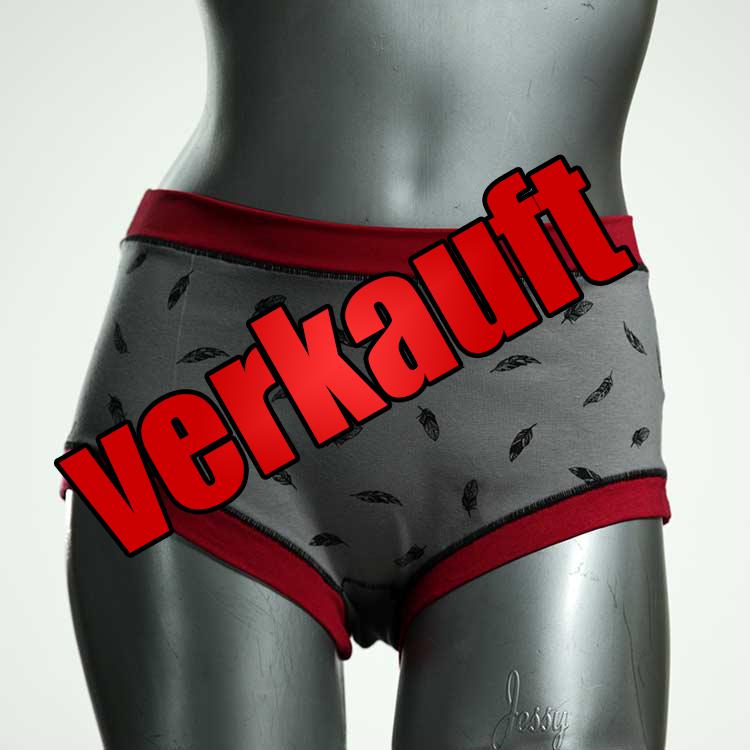 farbige bunte ökologische sexy Hotpant aus Baumwolle, Unterwäsche für Damen