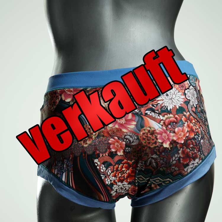 bunte attraktive ökologische sexy Hotpant aus Baumwolle, Unterwäsche für Damen