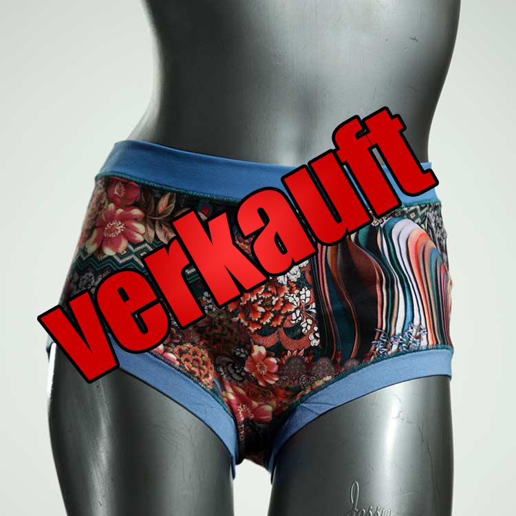 bunte attraktive ökologische sexy Hotpant aus Baumwolle, Unterwäsche für Damen