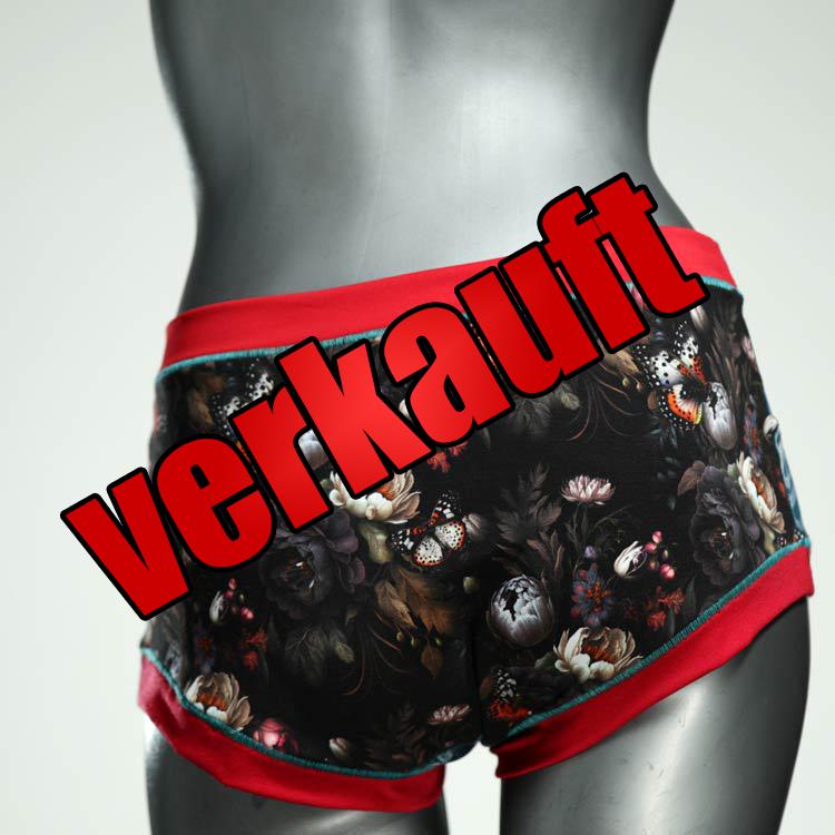handgemachte ökologische süße nachhaltige Hotpant aus Baumwolle, Unterwäsche für Damen