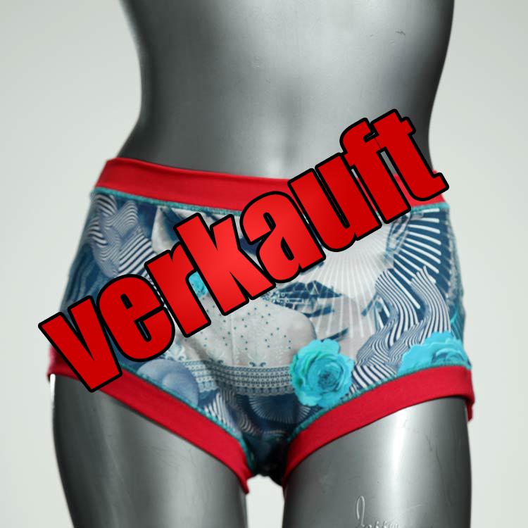 handgemachte ökologische süße nachhaltige Hotpant aus Baumwolle, Unterwäsche für Damen