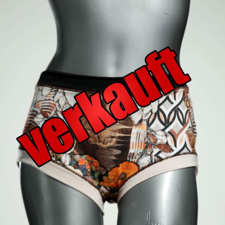 bequeme farbige gemusterte attraktive Hotpant aus Baumwolle, Unterwäsche für Damen