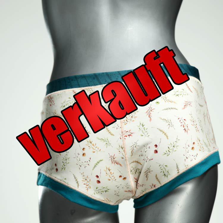 nachhaltige sexy bequeme bunte Hotpant aus Baumwolle, Unterwäsche für Damen