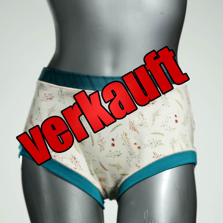 nachhaltige sexy bequeme bunte Hotpant aus Baumwolle, Unterwäsche für Damen