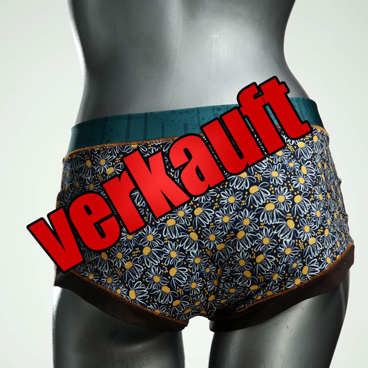 ökologische gemusterte süße bequeme Hotpant aus Baumwolle, Unterwäsche für Damen