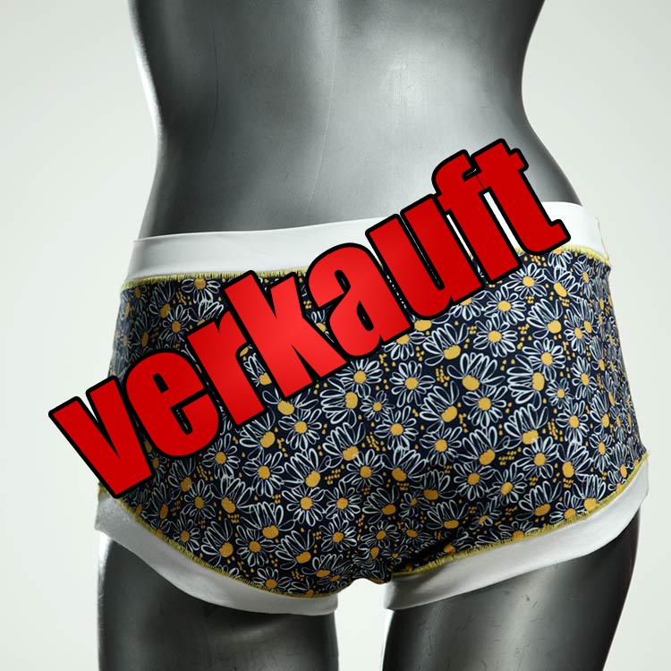 bequeme preiswerte gemusterte günstige Hotpant aus Baumwolle, Unterwäsche für Damen