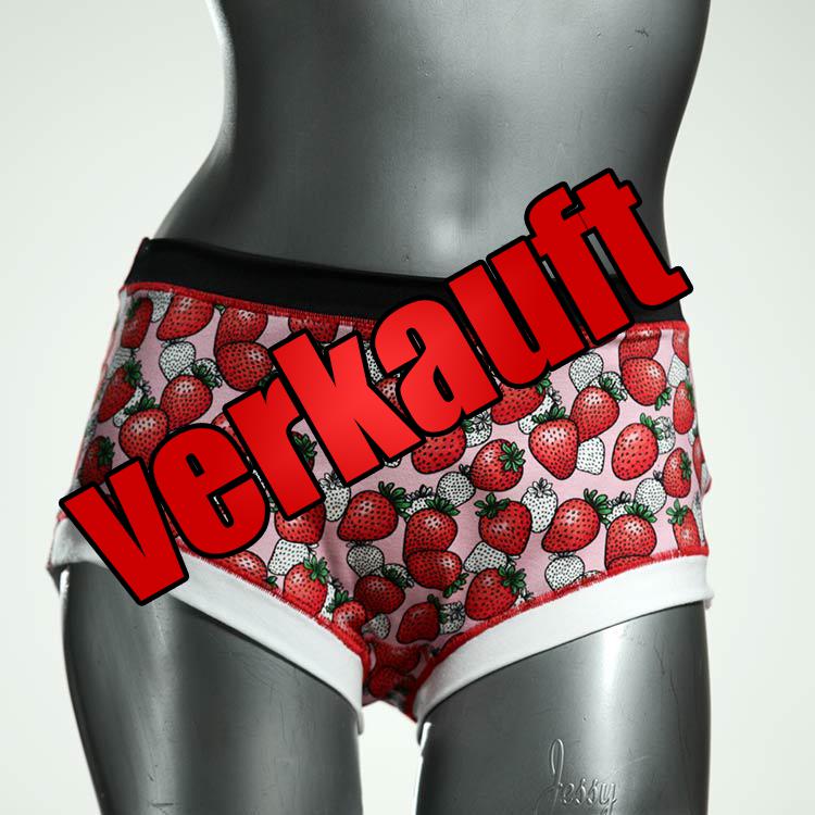 bunte bequeme farbige preiswerte Hotpant aus Baumwolle, Unterwäsche für Damen