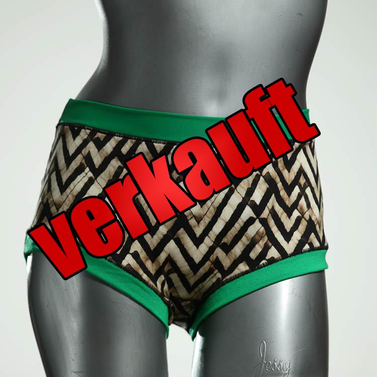 ökologische handgemachte bequeme günstige Hotpant aus Baumwolle, Unterwäsche für Damen