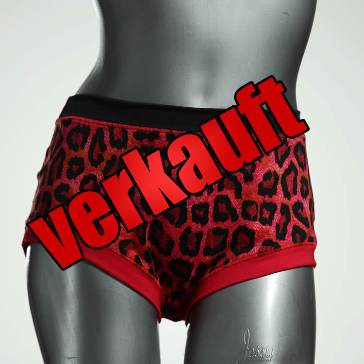 ökologische bequeme farbige bunte Hotpant aus Baumwolle, Unterwäsche für Damen