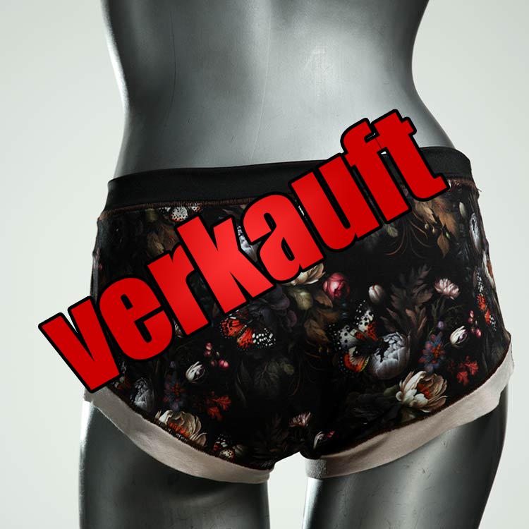 farbige handgemachte bunte bequeme Hotpant aus Baumwolle, Unterwäsche für Damen