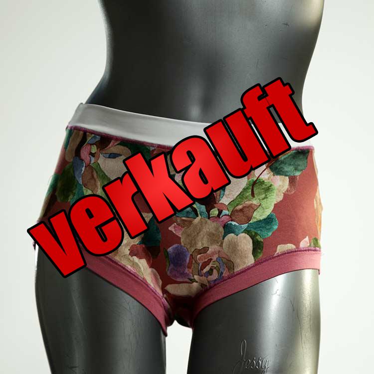 attraktive schöne farbige nachhaltige Hotpant aus Baumwolle, Unterwäsche für Damen