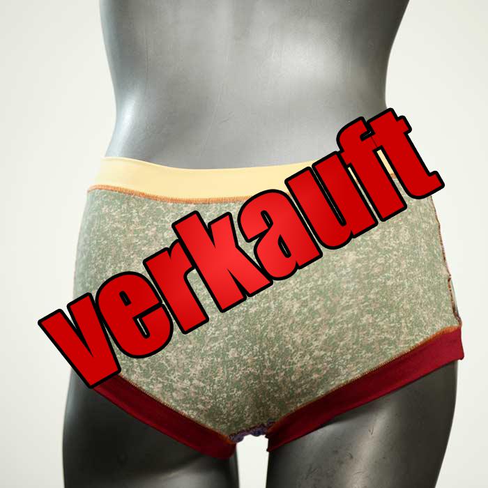 nachhaltige sexy bunte günstige Hotpant aus Baumwolle, Unterwäsche für Damen