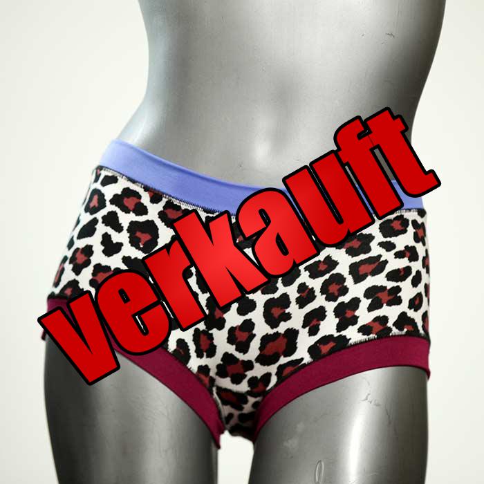 ökologische gemusterte bequeme preiswerte Hotpant aus Baumwolle, Unterwäsche für Damen