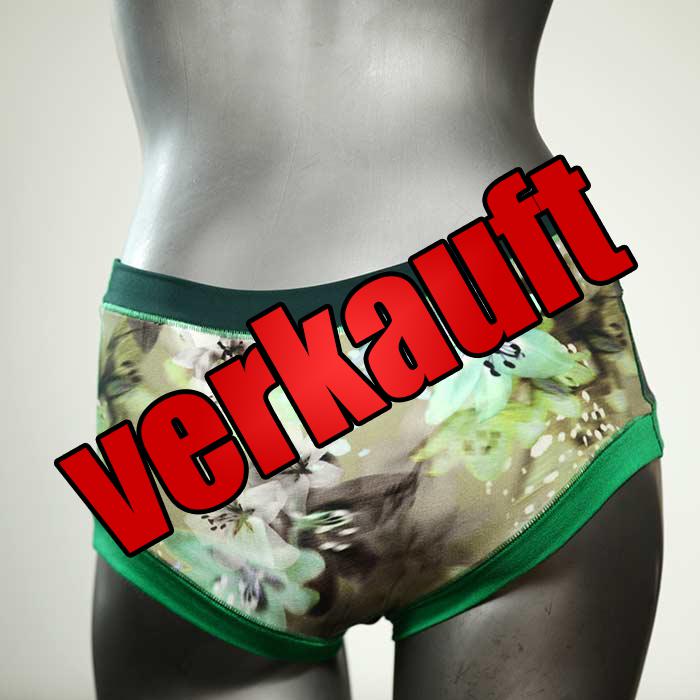 ökologische bequeme farbige attraktive Hotpant aus Baumwolle, Unterwäsche für Damen