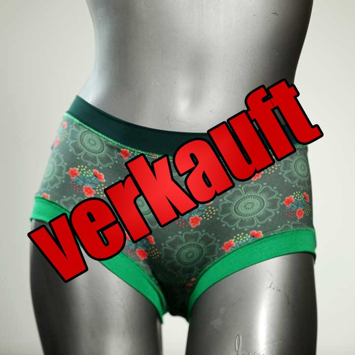 ökologische bequeme farbige attraktive Hotpant aus Baumwolle, Unterwäsche für Damen