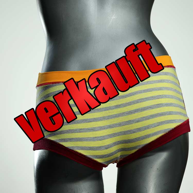 günstige sexy gemusterte bunte Hotpant aus Baumwolle, Unterwäsche für Damen