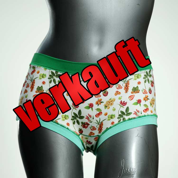 nachhaltige schöne bequeme ökologische Hotpant aus Baumwolle, Unterwäsche für Damen