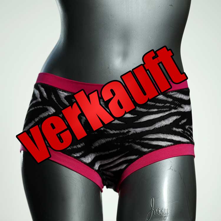 preiswerte nachhaltige farbige bunte Hotpant aus Baumwolle, Unterwäsche für Damen