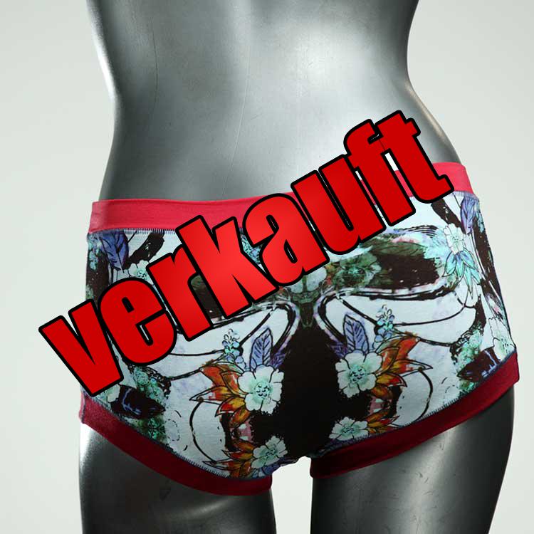 nachhaltige süße bunte preiswerte Hotpant aus Baumwolle, Unterwäsche für Damen