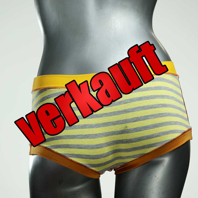 bunte nachhaltige attraktive schöne Hotpant aus Baumwolle, Unterwäsche für Damen