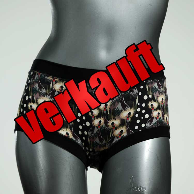 bequeme farbige bunte schöne Hotpant aus Baumwolle, Unterwäsche für Damen