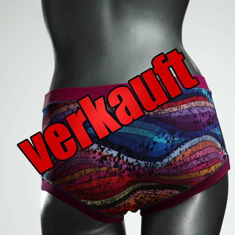 attraktive ökologische preiswerte gemusterte Hotpant aus Baumwolle, Unterwäsche für Damen