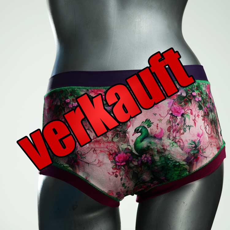 nachhaltige handgemachte bunte sexy Hotpant aus Baumwolle, Unterwäsche für Damen