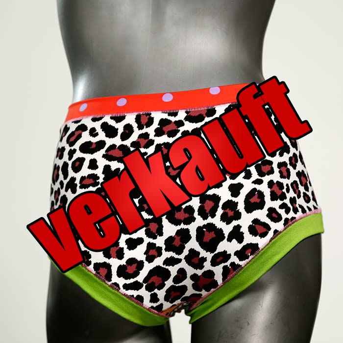 farbige handgemachte bequeme gemusterte Hotpant aus Baumwolle, Unterwäsche für Damen