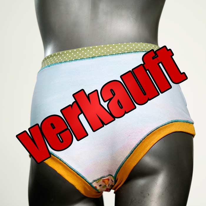 gemusterte günstige handgemachte nachhaltige Hotpant aus Baumwolle, Unterwäsche für Damen