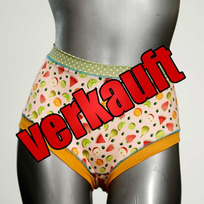 gemusterte günstige handgemachte nachhaltige Hotpant aus Baumwolle, Unterwäsche für Damen