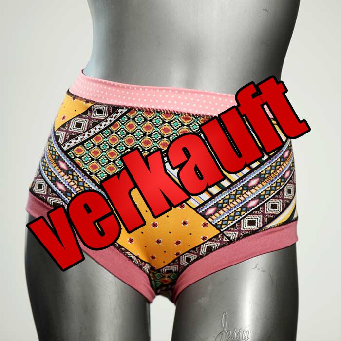 günstige bequeme bunte ökologische Hotpant aus Baumwolle, Unterwäsche für Damen