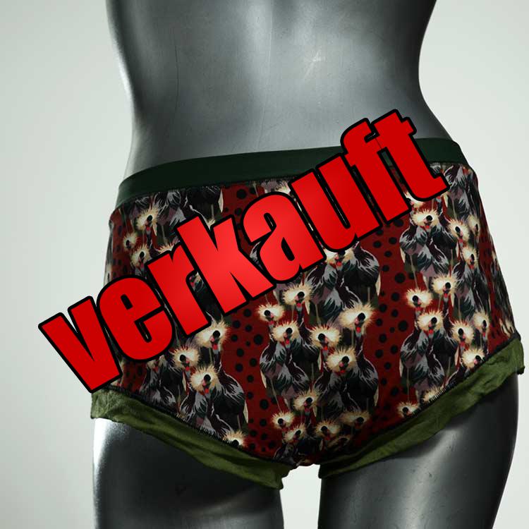 attraktive gemusterte bunte sexy Hotpant aus Baumwolle, Unterwäsche für Damen