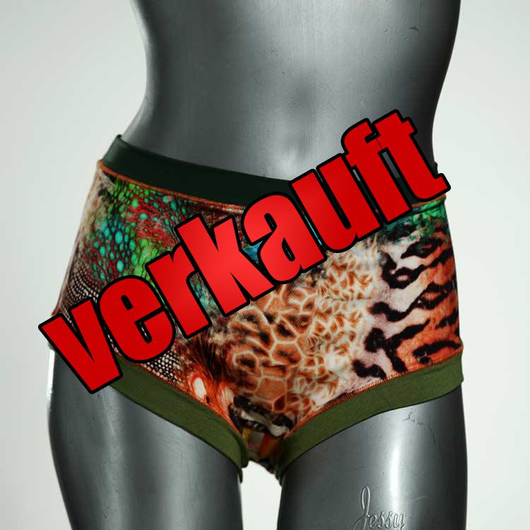 gemusterte ökologische nachhaltige günstige Hotpant aus Baumwolle, Unterwäsche für Damen