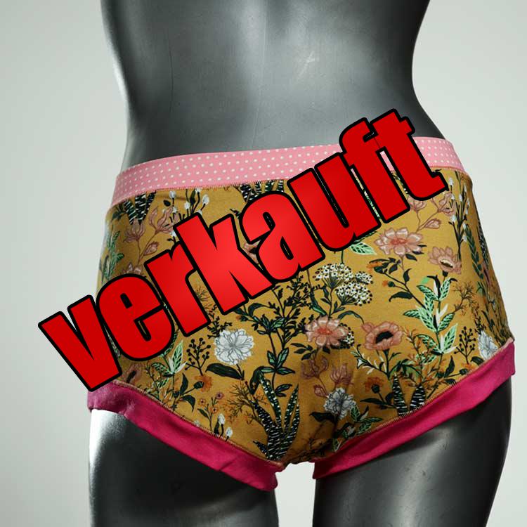gemusterte farbige attraktive sexy Hotpant aus Baumwolle, Unterwäsche für Damen