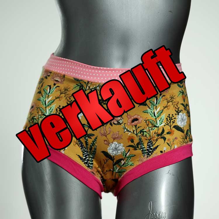 gemusterte farbige attraktive sexy Hotpant aus Baumwolle, Unterwäsche für Damen