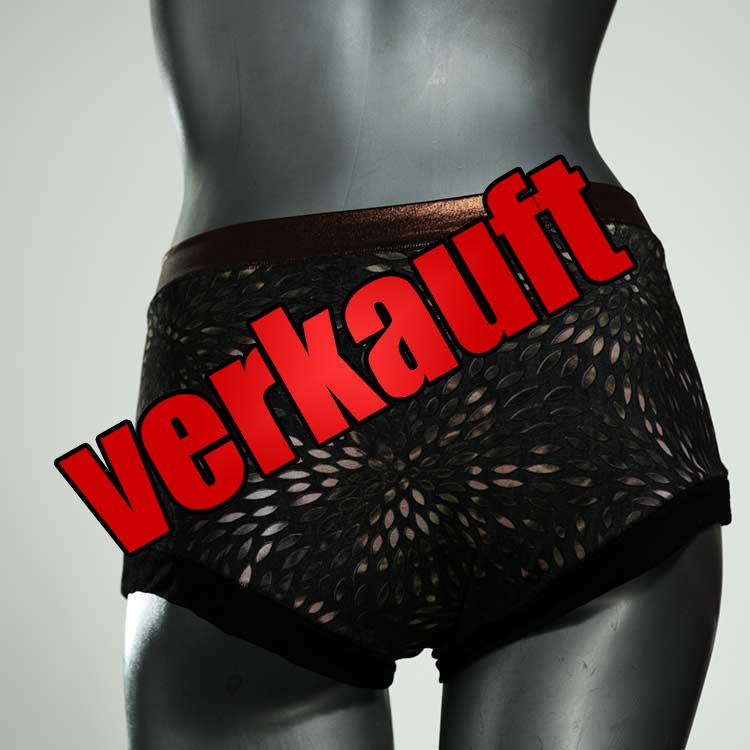 sexy gemusterte ökologische süße Hotpant aus Baumwolle, Unterwäsche für Damen