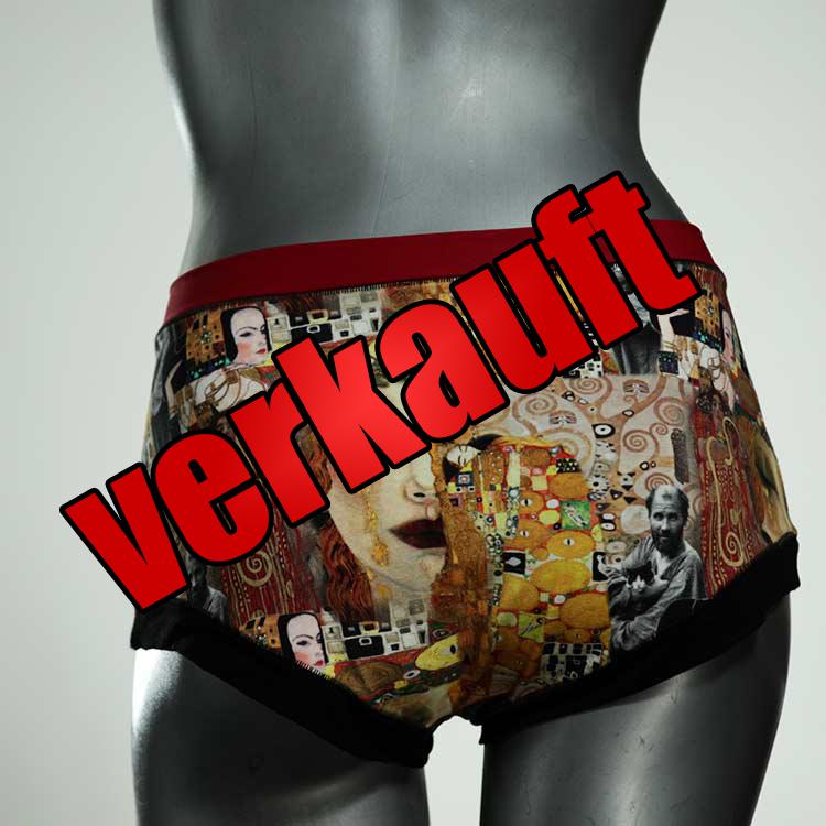 attraktive bunte ökologische bequeme Hotpant aus Baumwolle, Unterwäsche für Damen