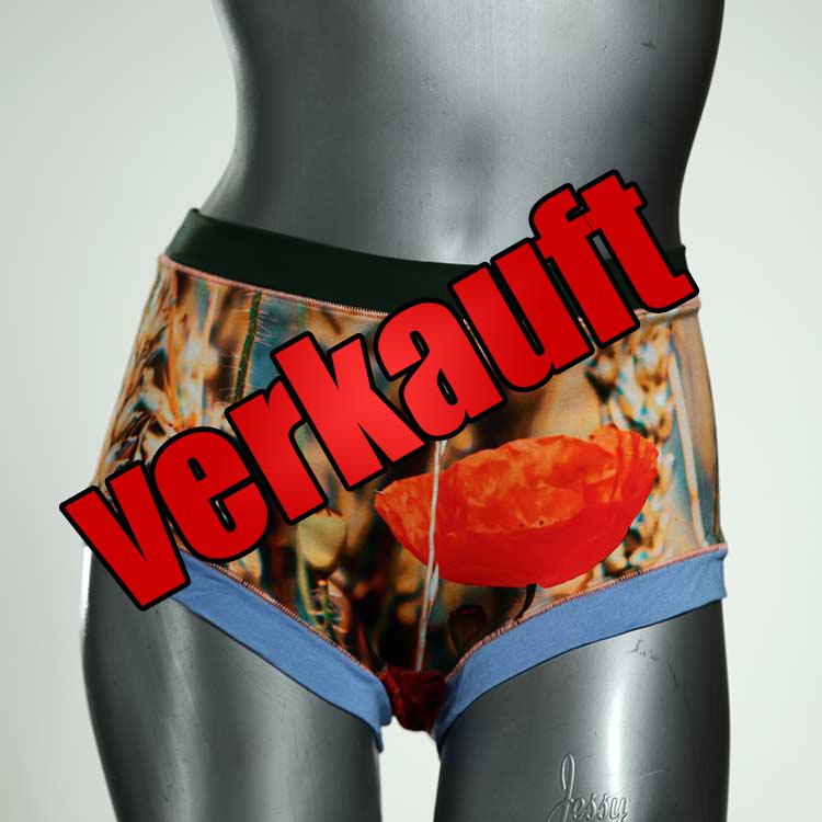 ökologische bequeme bunte günstige Hotpant aus Baumwolle, Unterwäsche für Damen